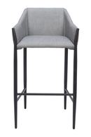 Poly Linen Bar Stool | OROA Modern Andover | Oroatrade.com