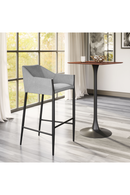 Poly Linen Bar Stool | OROA Modern Andover | Oroatrade.com