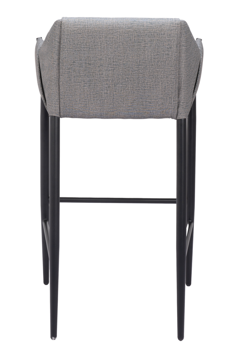 Poly Linen Bar Stool | OROA Modern Andover | Oroatrade.com
