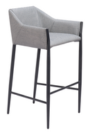 Poly Linen Bar Stool | OROA Modern Andover | Oroatrade.com
