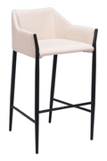 Poly Linen Bar Stool | OROA Modern Andover | Oroatrade.com