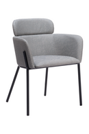 Vinyl Upholstered Dining Chairs (2) | OROA Modern Bremor | Oroa.com