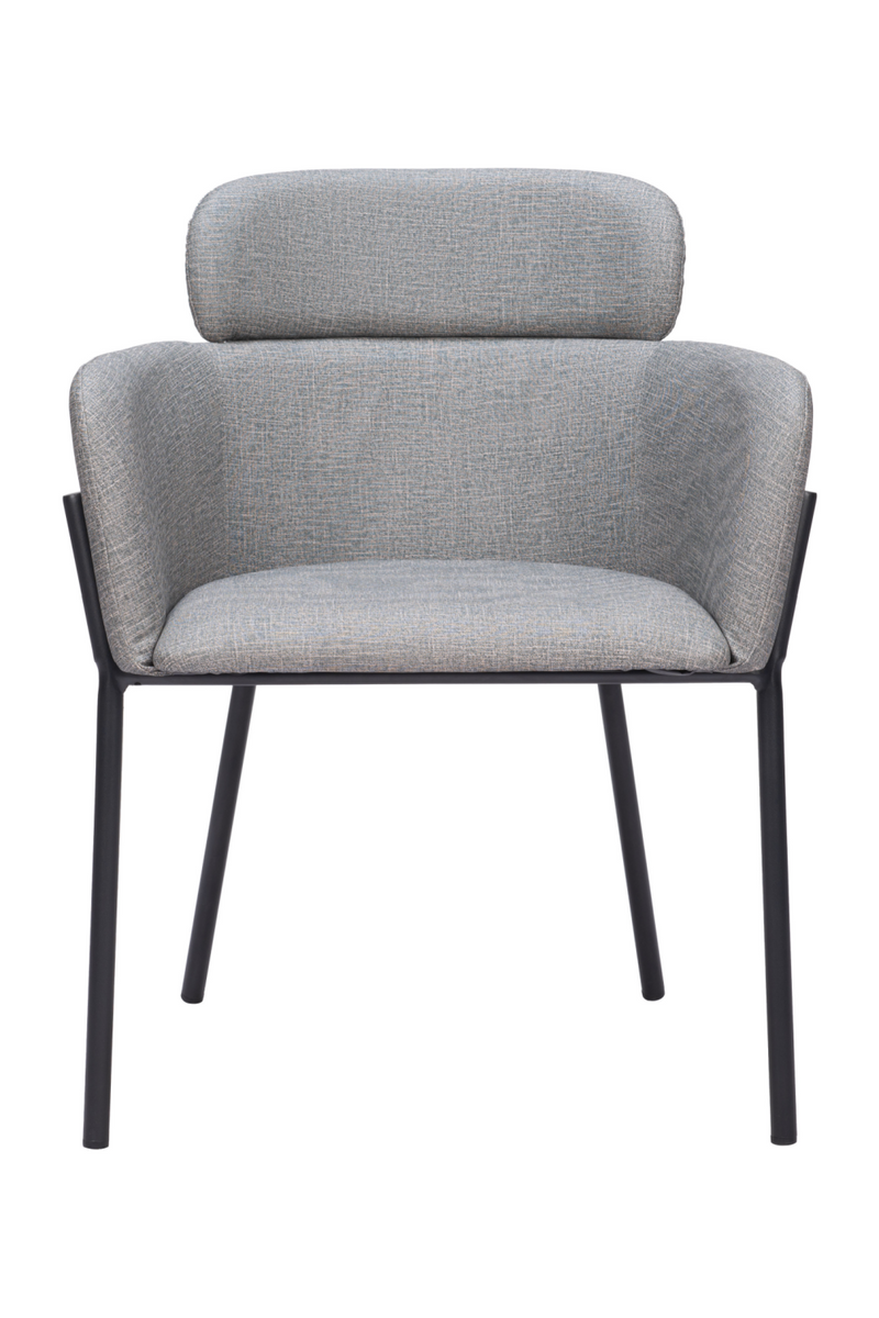 Vinyl Upholstered Dining Chairs (2) | OROA Modern Bremor | Oroa.com