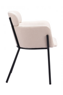 Vinyl Upholstered Dining Chairs (2) | OROA Modern Bremor | Oroatrade.com