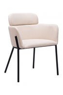 Vinyl Upholstered Dining Chairs (2) | OROA Modern Bremor | Oroatrade.com