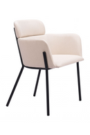 Vinyl Upholstered Dining Chairs (2) | OROA Modern Bremor | Oroatrade.com