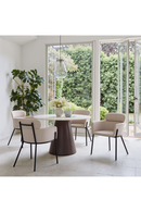 Vinyl Upholstered Dining Chairs (2) | OROA Modern Bremor | Oroatrade.com