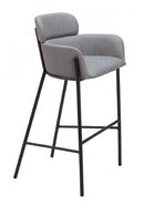 Vinyl Upholstered Bar Stool | OROA Modern Bremor | Oroatrade.com