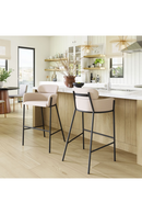 Vinyl Upholstered Bar Stool | OROA Modern Bremor | Oroatrade.com