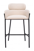 Vinyl Upholstered Bar Stool | OROA Modern Bremor | Oroatrade.com