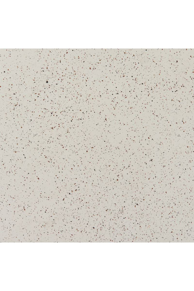 White Terrazzo-Look Side Table | OROA Modern Molli | Oroatrade.com