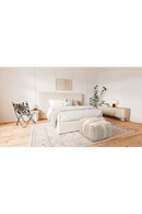 White Terrazzo-Look Side Table | OROA Modern Molli | Oroatrade.com