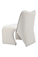 White Accent Chair with Piping | OROA Modern Novo | Oroatrade.com