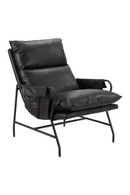 Black Leather Lounge Chair | OROA Modern Halaus | Oroatrade.com