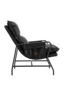 Black Leather Lounge Chair | OROA Modern Halaus | Oroatrade.com