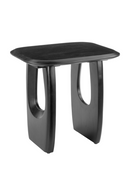 Black Acacia Wood Accent Table | OROA Modern Arasan | Oroatrade.com