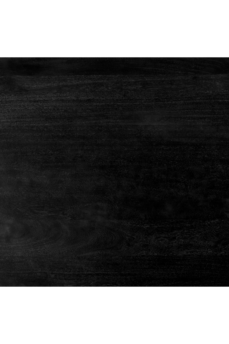 Black Acacia Wood Accent Table | OROA Modern Arasan | Oroatrade.com