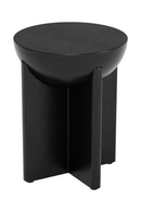 Black Solid Mango Side Table | OROA Modern Tume | Oroatrade.com