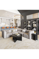 Black Solid Mango Side Table | OROA Modern Tume | Oroatrade.com