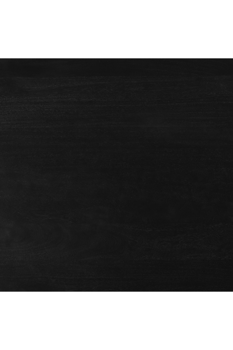 Black Solid Mango Side Table | OROA Modern Tume | Oroatrade.com