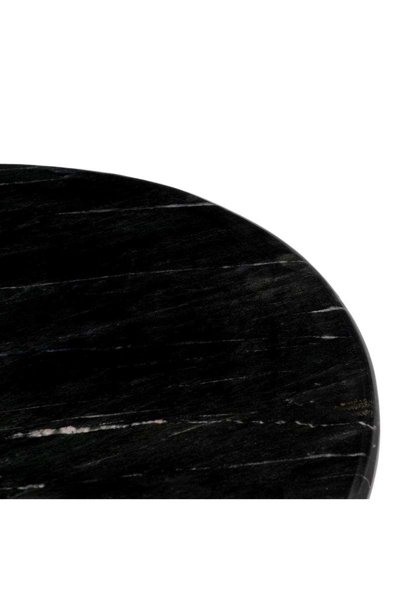 Black Marble Round Coffee Table | OROA Modern Aipe | Oroatrade.com