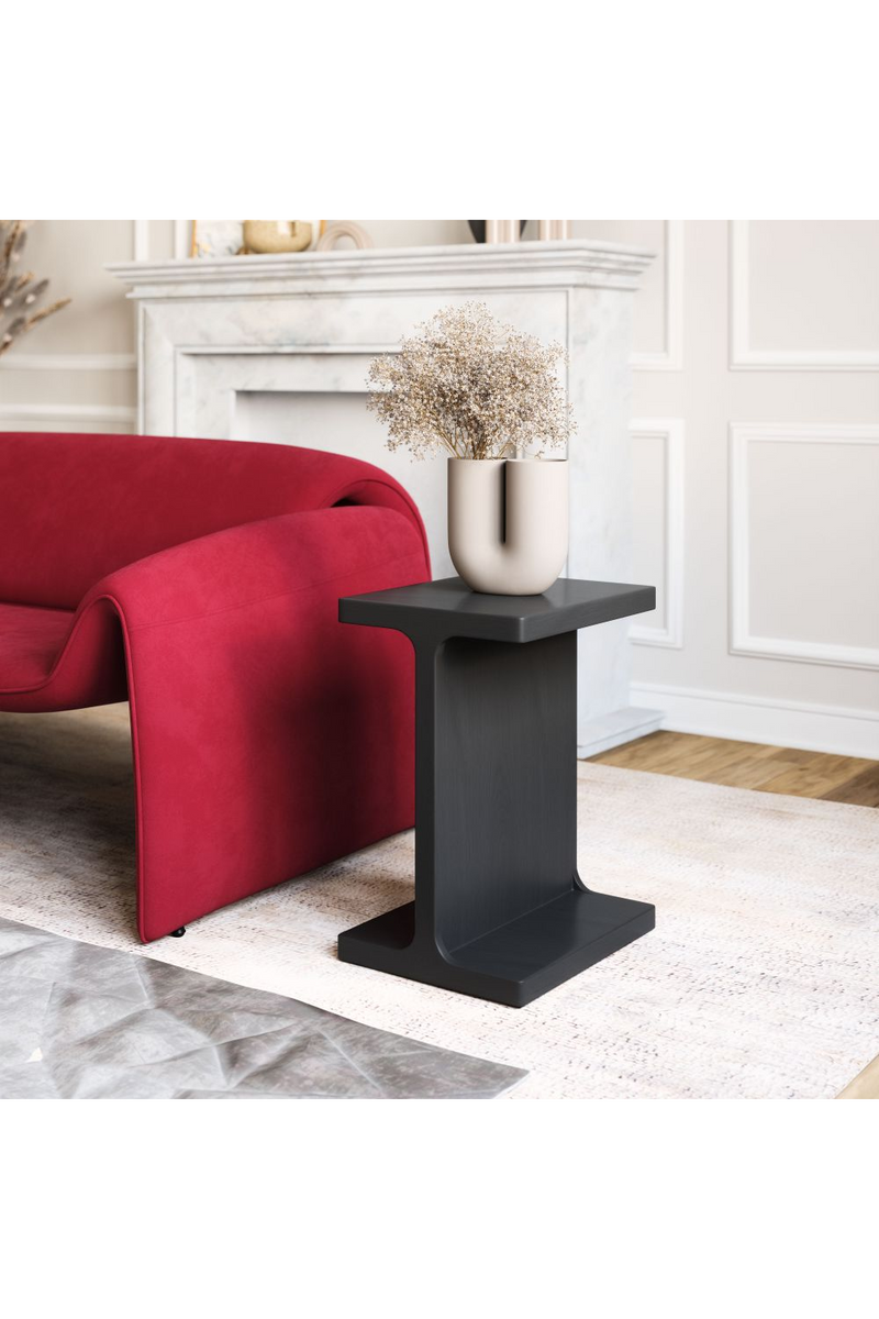 Solid Mango Wood Side Table | OROA Modern Bama | Oroatrade.com