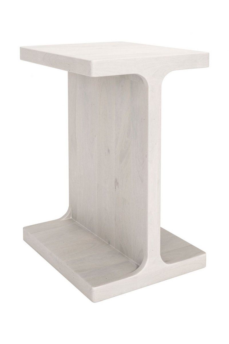 Solid Mango Wood Side Table | OROA Modern Bama | Oroatrade.com