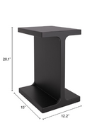 Solid Mango Wood Side Table | OROA Modern Bama | Oroatrade.com