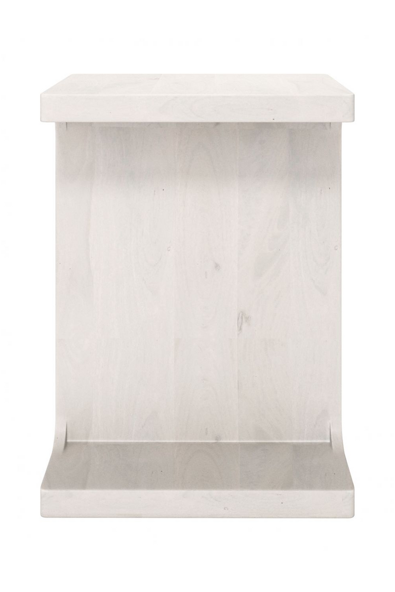 Solid Mango Wood Side Table | OROA Modern Bama | Oroatrade.com