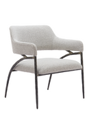 Gray Textured Fabric Accent Chair | OROA Modern Vesterboro | Oroatrade.com