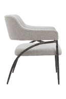 Gray Textured Fabric Accent Chair | OROA Modern Vesterboro | Oroatrade.com