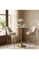 Beige Swivel Bar Stool | OROA Modern Nordhavn | Oroatrade.com