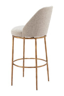 Beige Swivel Bar Stool | OROA Modern Nordhavn | Oroatrade.com