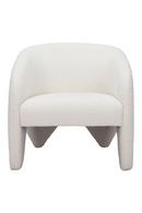 White Shearling Accent Chair | OROA Modern Lopta | Oroatrade.com