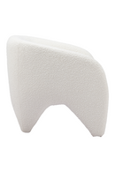 White Shearling Accent Chair | OROA Modern Lopta | Oroatrade.com