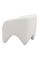 White Shearling Accent Chair | OROA Modern Lopta | Oroatrade.com