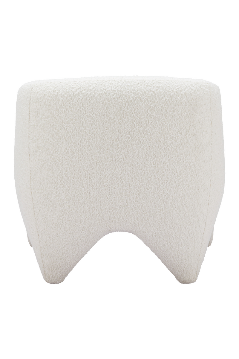 White Shearling Accent Chair | OROA Modern Lopta | Oroatrade.com