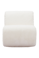 White Ribcord Accent Chair | OROA Modern Opam | Oroatrade.com