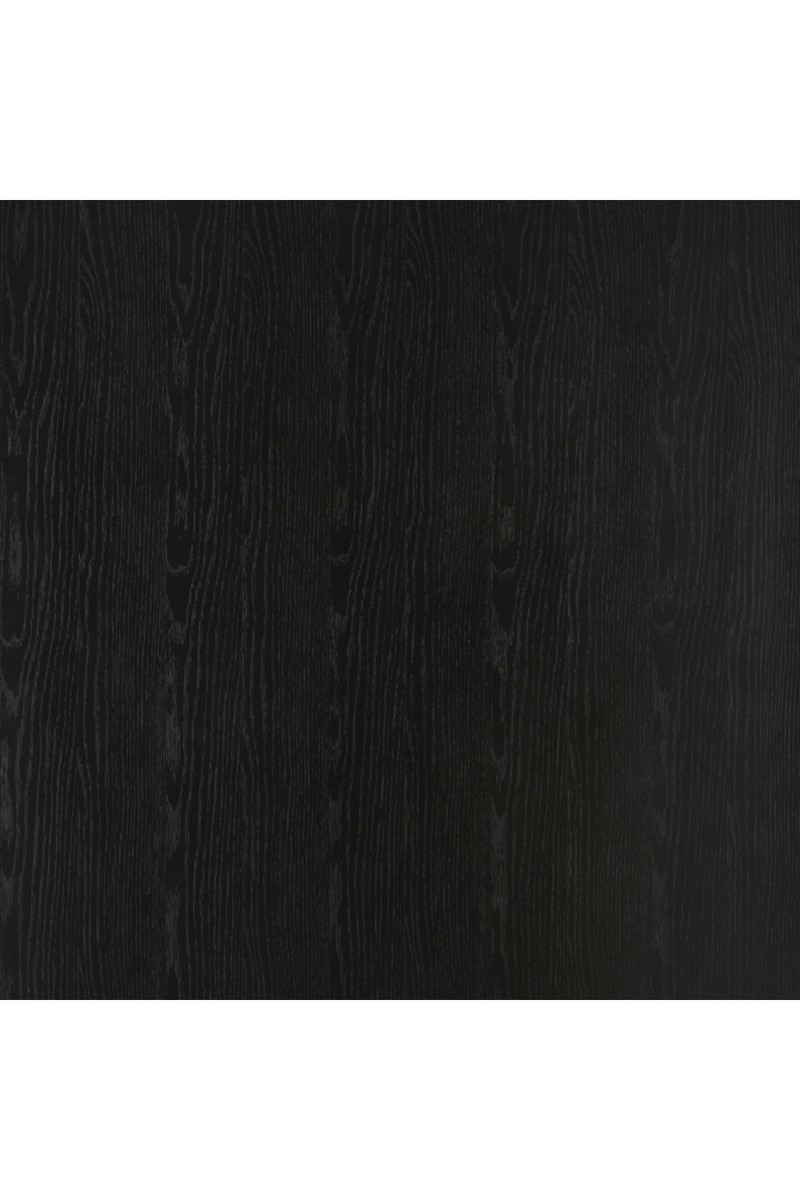 Black Wooden Top Dining Table | OROA Modern Lassig | Oroatrade.com