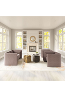 Taupe Velvet Loveseat | OROA Modern Trippel | Oroatrade.com