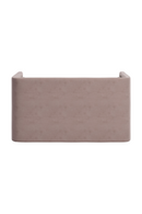 Taupe Velvet Loveseat | OROA Modern Trippel | Oroatrade.com