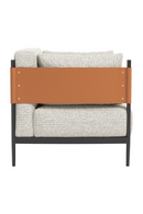 Gray Ribbed Lounge Armchair | OROA Modern Stirbe | Oroatrade.com