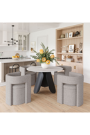 White Sintered Stone Dining Table | OROA Modern Toru | Oroatrade.com