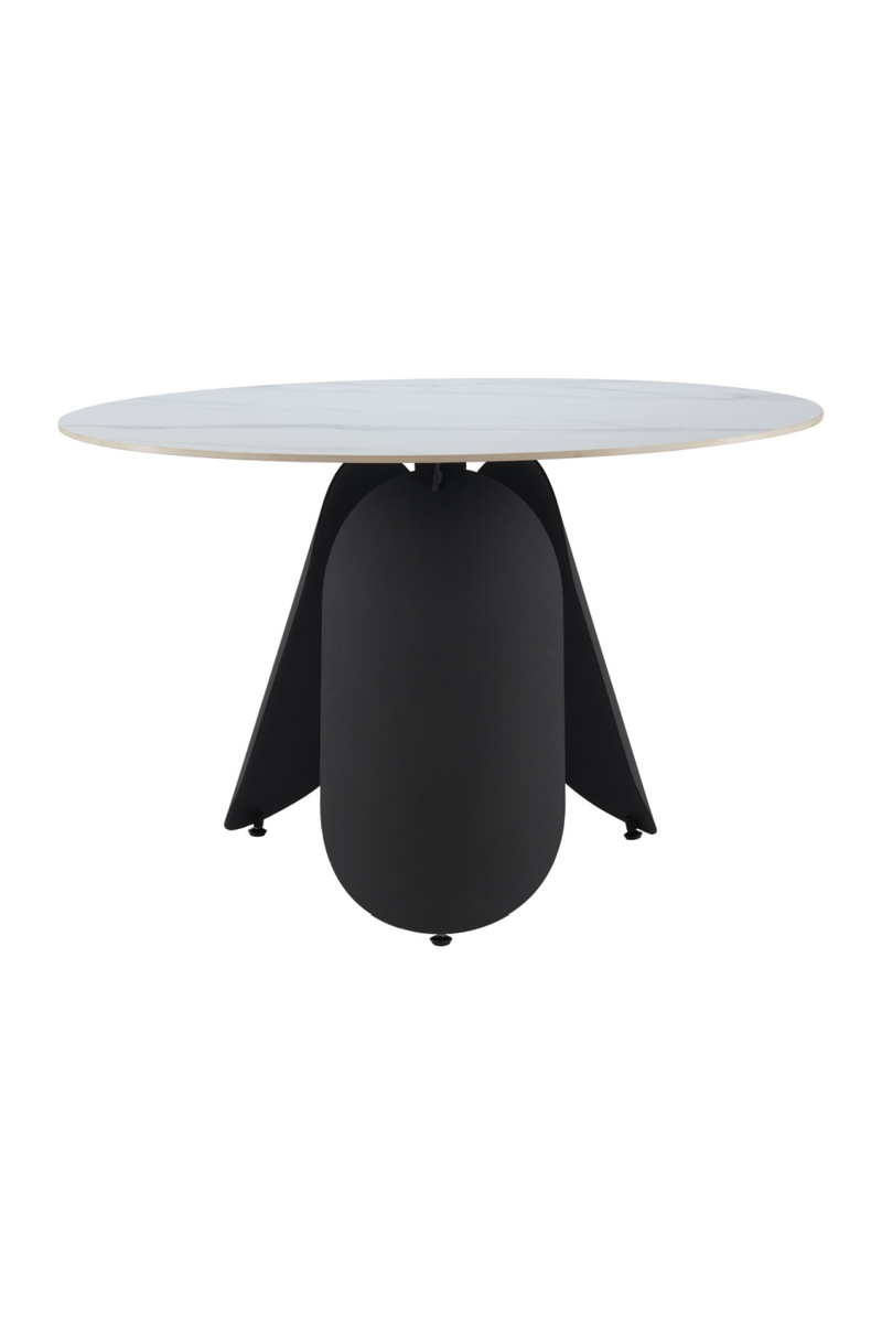 White Sintered Stone Dining Table | OROA Modern Toru | Oroatrade.com