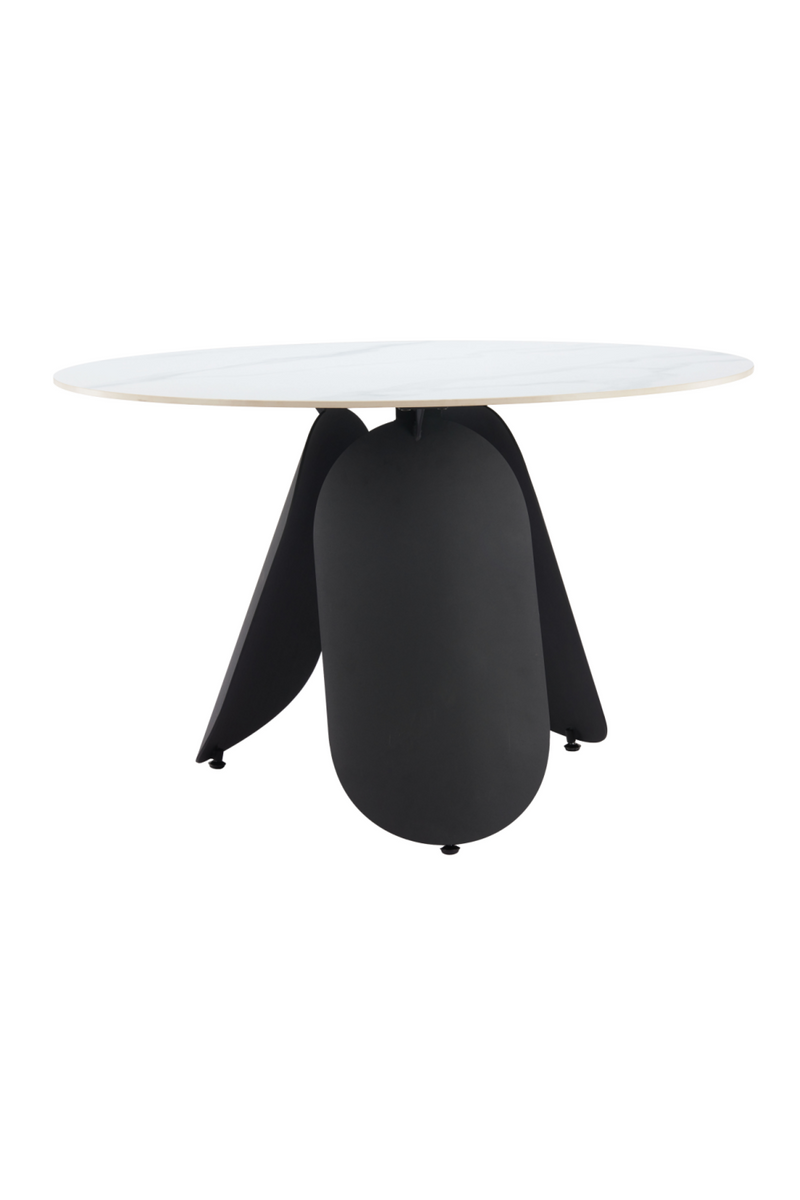White Sintered Stone Dining Table | OROA Modern Toru | Oroatrade.com