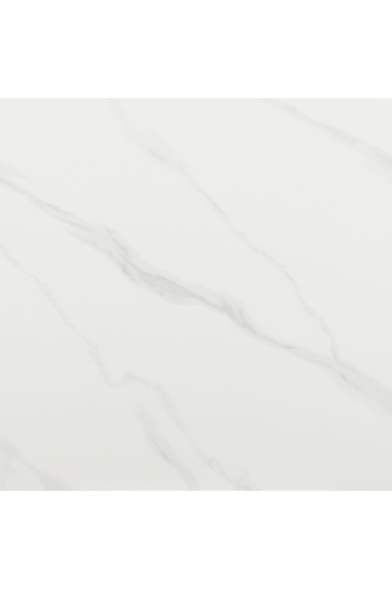 White Sintered Stone Dining Table | OROA Modern Toru | Oroatrade.com