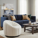 Cream Shearling Accent Chair | OROA Modern Bhutan | Oroatrade.com