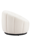 Cream Shearling Accent Chair | OROA Modern Bhutan | Oroatrade.com
