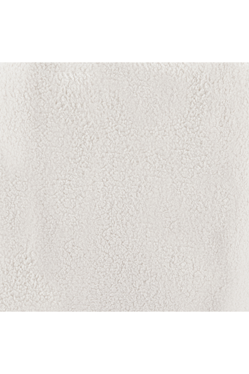 Cream Shearling Accent Chair | OROA Modern Bhutan | Oroatrade.com