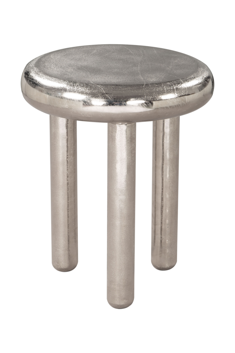 Silver Round Side Table | OROA Modern Arian | Oroatrade.com